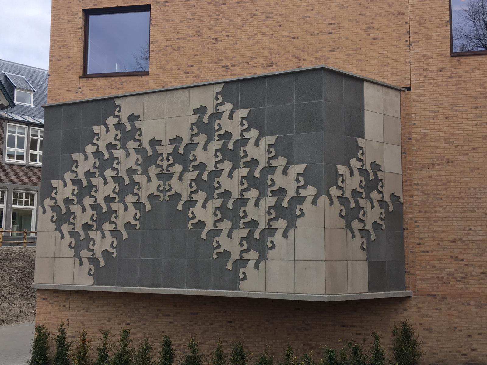 Escher kunstwerk, Den Haag